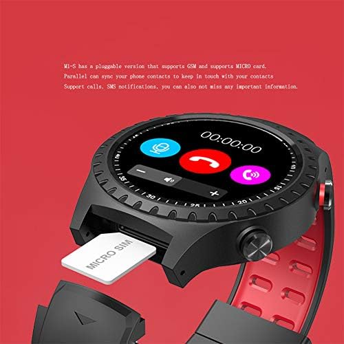 ROİN Bluetooth akıllı saat Spor Izci, dokunmatik Ekran akıllı bilezik akıllı saat Destek SIM Kart SD Kart Yuvası Üretim / Pedometre