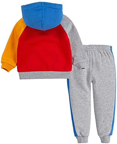 Crayola bebek-kız Tam Zip Hoodie ve koşucu pantolonu 2 parça Kıyafet Seti