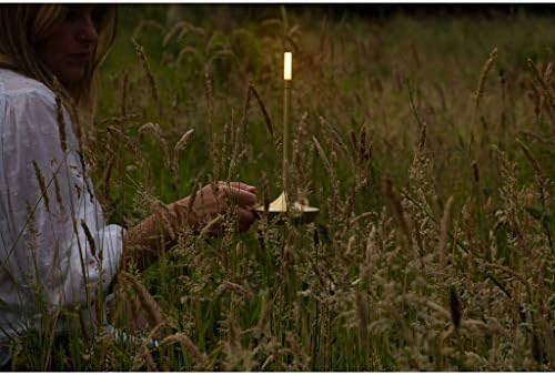 Graypants Fitil Taşınabilir LED Lamba / Pirinç