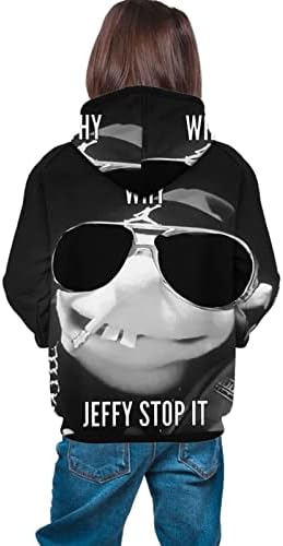 Wahom Sml Jeffy Hoodie Gömlek Cep Erkek Ve Kız Genç Kapüşonlu Sweatshirt Kazak