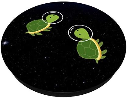Sevimli Uzay Kaplumbağası Turtoise Galaxy PopSockets PopGrip: Telefonlar ve Tabletler için Değiştirilebilir Kavrama