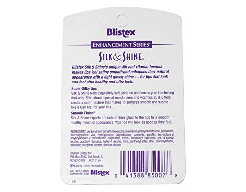 Blistex Silk & Shine Dudak Nemlendirici 0.13 oz 48'li Paket