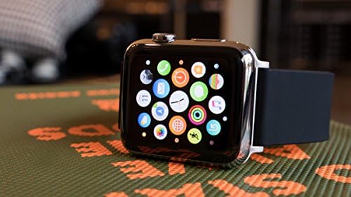 BARTON Watch Band Adaptörleri tüm Apple Watch Modelleriyle uyumludur - Küçük Kasa Boyutu (38mm veya 40mm) - 22mm Saat Kayışlarına