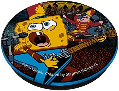 Spongebob Squarepants Superbowl Band PopSockets PopGrip: Telefonlar ve Tabletler için Değiştirilebilir Kavrama