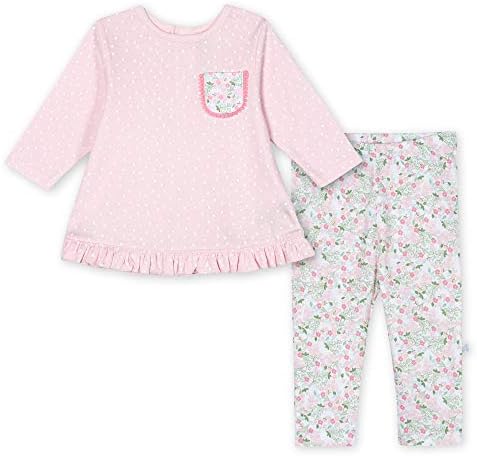 YENİ Doğan bebek-kız Bebek Kız Çocuk 2'li Organik Gömlek ve Pantolon Seti