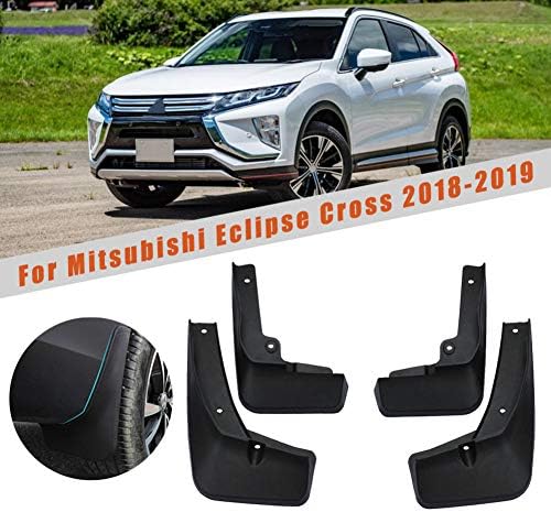 NIUASH Araba Çamur Flaps Splash Muhafızları Çamurluk Çamurluklar Çamurluklar,Mitsubishi Eclipse Cross 2018 2019 için