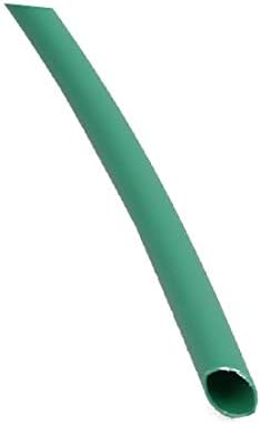 X-DREE 20M 0.06 inç iç Çap Poliolefin alev geciktirici Tüp Yeşil Tel Tamiri için(Tubo ıgnífugo de poliolefina con diámetro ınterior