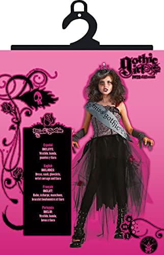 Rubie'nin Lüks Goth Balo Kraliçesi Kostümü