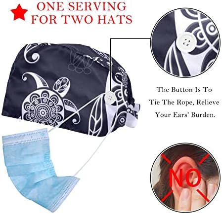 Pembe Güller Desen Çalışma Kap Düğmeleri ve Ter Bandı ile Ayarlanabilir Kravat Geri Kabarık Şapka Kadın Erkek için