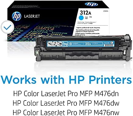 HP 312A / CF381A / Toner Kartuşu / Camgöbeği / HP Color LaserJet Pro M476 ile çalışır