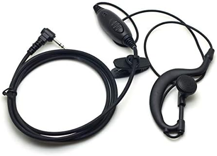Kymate Iki Yönlü Telsiz G Şekli Klip-Kulak Kulaklık Kulaklık için PTT ile Motorola T600 T260 T800 T100 T460 MS355R FRS MT352R
