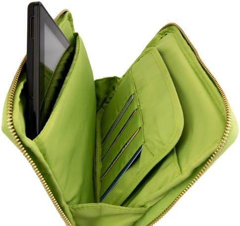 Beyaz Yeşil Koruyucu Kapak Tablet Kol Çantası, Kulaklıklar, Kobo Clara HD için Splitter, Forma, Terazi H2O, Nıa e-Okuyucu