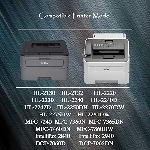 (4 xblack) TG Görüntüleme 450 Uyumlu TN450 TN420 Toner Kartuşu TN-450 4-Pack Combo Set için Brother HL-2240 HL-2220 Serisi Yazıcı
