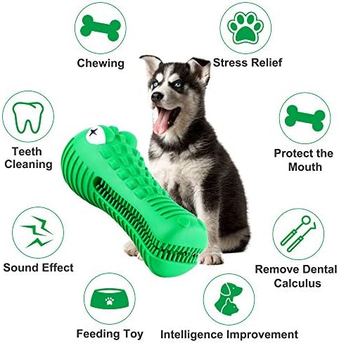 Üst Prod Görüş Gıcırtılı Köpek Çiğnemek Oyuncaklar Agresif Chewers için Timsah Şekli ile Pet Snack Pad Toksik Olmayan Doğal Kauçuk