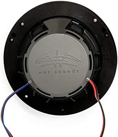 Islak Sesler REVO 6-XWB 6.5 200W Siyah LED Koaksiyel Tam Aralıklı Deniz Hoparlörleri