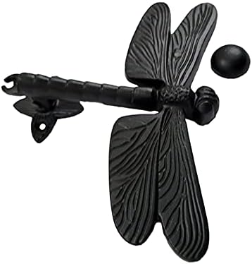 Adonai Donanım Dragon Fly Demir Kapı Tokmağı (Siyah Toz Boyalı)