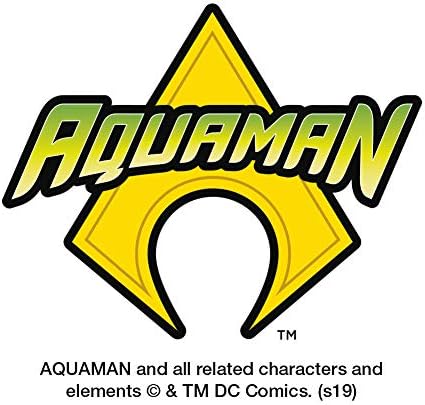 Grafik ve Daha Fazlası Aquaman Logo Otomotiv Araba Buzdolabı Dolabı Vinil Euro Oval Mıknatıs