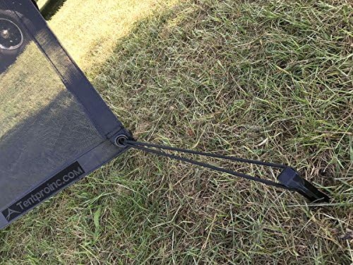 Tentproinc RV Tente Güneş Gölge file perde 6'X12 ' 3 Siyah UV Güneş Kremi Komple Kitleri Karavan kamp römorku Gölgelik Barınak