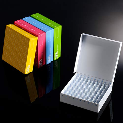 Amizona Scientific Id Renkli Karton Dondurucu Kutuları-Menteşeli Kapak (- 86ºc ila 121ºc) 1 Id-Color Üstün Kaplamalı Cryobox,