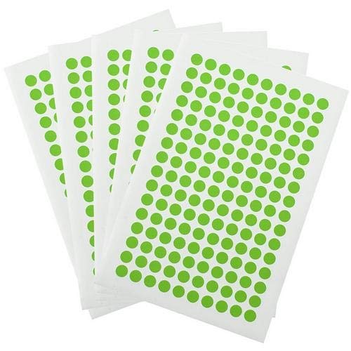 LabTAG WRPLT-7GA, 800 Kriyojenik Nokta, 0,28, Yeşil Elma (13 Paket 800 Etiket)