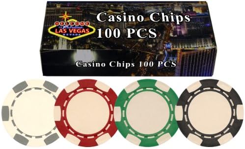 Las Vegas Hediye Kutusunda DA VİNCİ 100 11.5 Gram Poker Fişleri