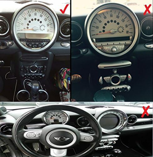 Dectek 7 inç Android 5.1.1 Dört Çekirdekli Araba Stereo GPS BMW Mini Cooper 2011-2015 Mini Cooper Countryman Mini Cooper S Kapasitif