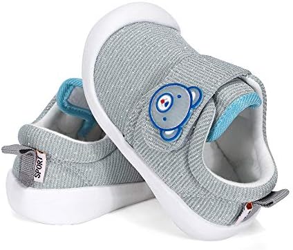 Bebek Ayakkabıları Erkek Kız Ilk Yürüyüşe Sevimli Hayvanlar Toddler Sneakers Prewalkers Kauçuk Taban