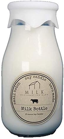 Süt Islah Ahırının Süt Şişesi (13 oz) Mum, Kiraz Çiçeği