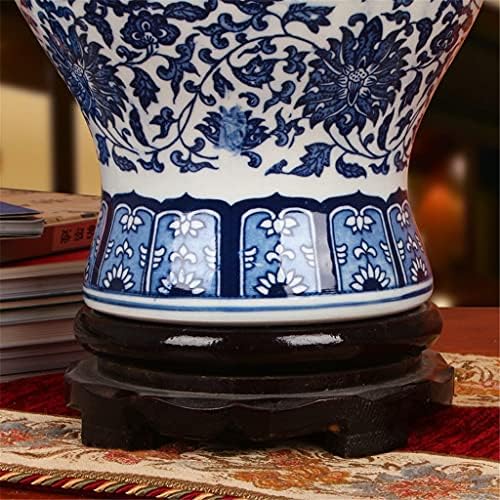GXSMG Seramik Antika Mavi ve Beyaz Porselen Modern Ev Zanaat Dekorasyon Dekorasyon