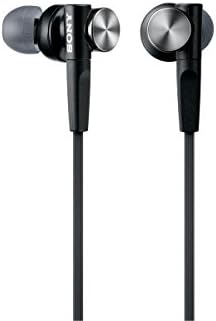 Sony Kulak İçi Dinamik Kulaklıklar MDR-XB50-B (Siyah) Uluslararası Versiyon