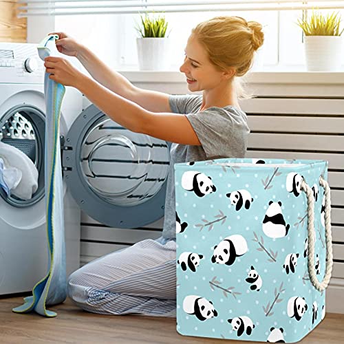 Oyuncak saklama kutusu Karikatür Panda Çocuklar için Katlanabilir saklama kabı Kreş, oyun Odası Dolap Ev Organizasyon, büyük
