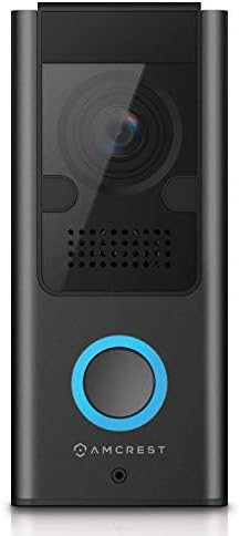 Amcrest Video Kapı Zili Kamera ve WiFi Bullet Kamera Paketi, Hareket Algılamalı 1 x 1080p WiFi Doobell Kamera, 2 Yönlü Ses ve