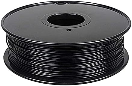 ABS Filamenti 1.75 mm, 3D Yazıcı Filamenti 1kg, Darbe Dayanımı, Yüksek Sıcaklık Dayanımı FDM Yazıcı için Uygun-Siyah