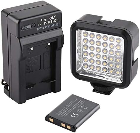 SUPON Ultra-Parlak LED 36 video ışığı Sürekli Kamera Aydınlatma Kameralar ile şarj edilebilir pil Paketi ve şarj ile Süper Kelepçe