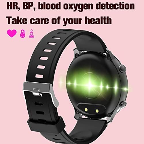 Bluetooth Çağrı ile akıllı İzle Spor Izci Kalp Hızı Uyku Spo2 Kan Basıncı Monitörü Adım Kalori Mesafe Tracker ile DIY İzle Yüz