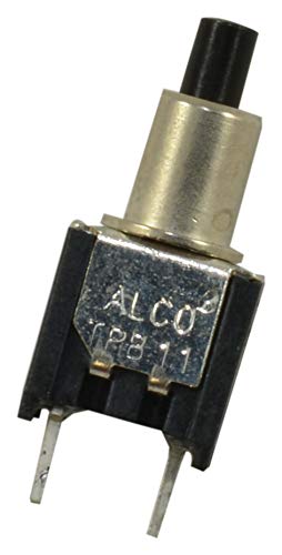 Alcoswitch-Te Bağlantı Anahtarı, Buton, Spst-No, 20V - TPB11CGPC004