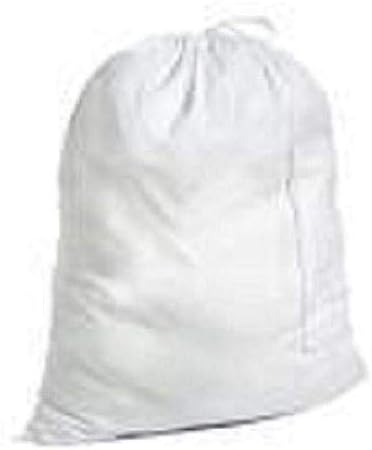 CUORE BANGKOK 8 Paket Büyük Ağır Beyaz Ticari Çamaşır Torbası 250 Denye Yıkanabilir 30x40