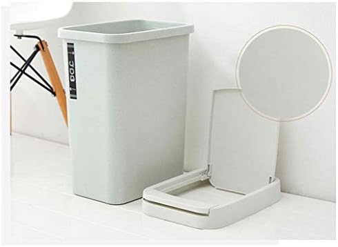 Çöp tenekesi Plastik çöp tenekesi Push-Kapak Dokunmatik geri dönüşüm kutusu Dikdörtgen Oturma Odası Banyo Yatak Odası Mutfak