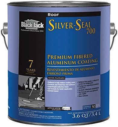 GARDNER-GİBSON 5177-A-34 Black Jack Gümüş Conta 700 Fiberli Alüminyum Kaplama, 3.6 Qt