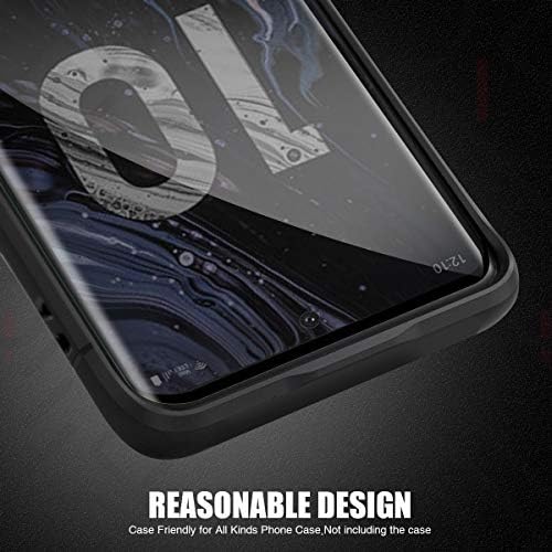 Galaxy Note 10 Ekran Koruyucular, Maxmore Bella 9 H Sertlik Gizlilik Temperli Cam Filmi (Vaka Dostu Güncellenmiş Tasarım) 3D