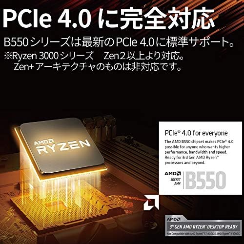 ASRock B550 PRO4, 3. Nesil AMD AM4 Ryzen™ / Gelecekteki AMD Ryzen™ İşlemci Anakartını Destekliyor