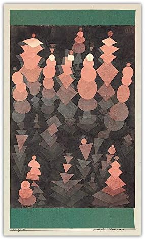 Paul Klee《Olgunlaşan büyüme Living Duvar Sanatı Çiftlik Evi Dekor Duvar Süslemeleri Oturma Odası Dekor Için Tuval Duvar Sanatı