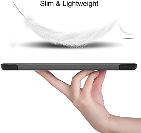 Tablet PC Kılıf Çanta Kollu için Kindle Yangın HD10 2021 Tablet Kılıf Hafif Trifold Standı PC Sert Arka Coverwith Trifold & Oto
