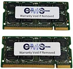 CMS 2 GB (2X1 GB) DDR2 4200 533 MHZ Olmayan ECC SODIMM Bellek Ram Dell Latitude D410 Dizüstü Ddr2 - A59 ile Uyumlu