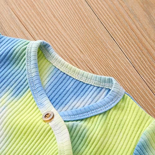 Yenidoğan Bebek Batik Gecelikler Şapka Seti Düğümlü Uyku Tulumu Nervürlü Romper Geliyor Ev Kıyafeti Pijama Erkek Kız için