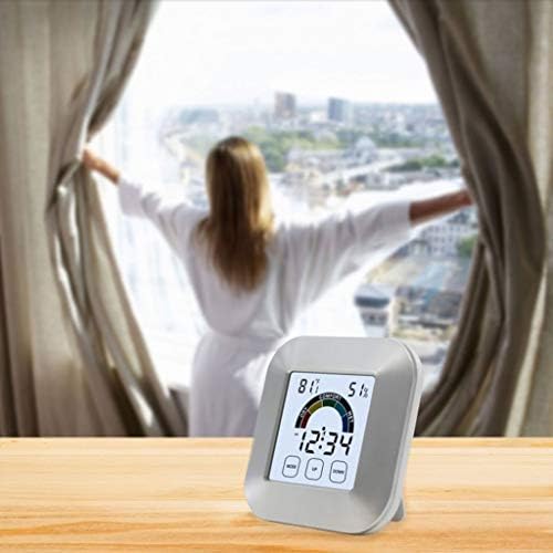 GYZX Dijital Hava Higrometre Kapalı Termometre, sıcaklık ve Nem Göstergesi ile Konfor Göstergesi ve LCD Arkadan Aydınlatmalı