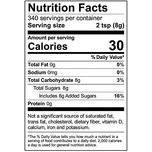 Sağlıklı Organik Adil Ticaret Şeker Kamışı (6 lb) - 2'li PAKET