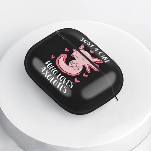 Axolotls Aşk Airpods Kılıf Kapak için Apple AirPods Pro Sevimli Kılıf için Erkek Kız Yumuşak TPU Darbeye Koruyucu Cilt Aksesuarları