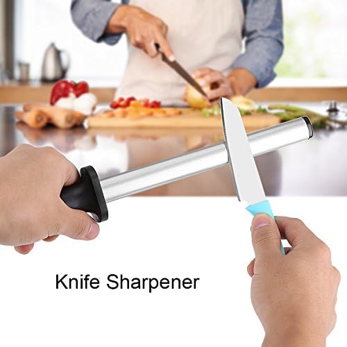 8 İnç Bıçak Kalemtıraş Çubuk Profesyonel Bıçak Bileme Çelik Honlama Çelik Aracı için Ev Otel Restoran Mutfak