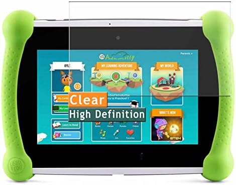 Vaxson 3-Pack Ekran Koruyucu, LeapFrog LeapPad Akademi Çocuklar Öğrenme Tablet ile uyumlu 7 TPU Film Koruyucular Sticker [ Değil